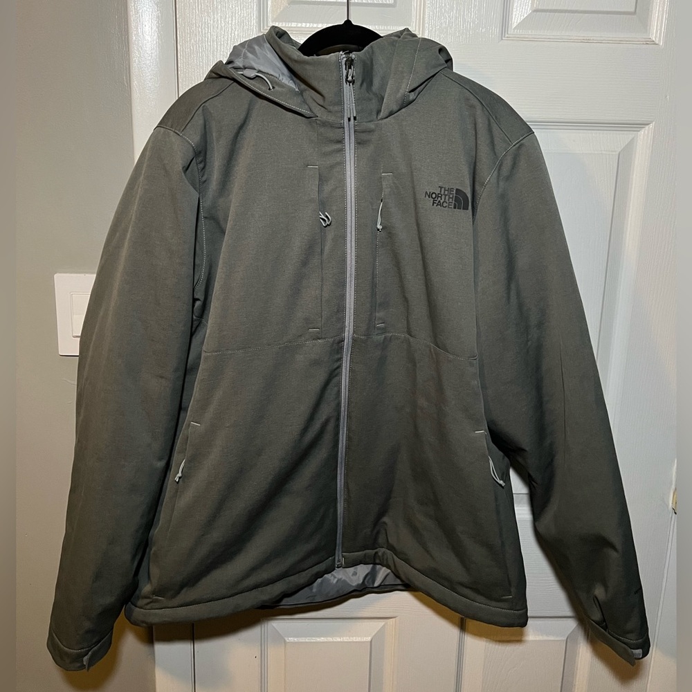 The North face Full zip jacket with hood.